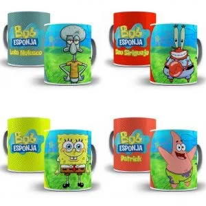 10 Artes Caneca Bob Esponja Sublimação Editável Em Photoshop 9 10 Artes Caneca Bob Esponja Sublimação Editável Em Photoshop