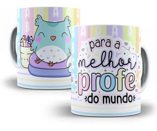 10 Artes Caneca Dia Dos Professores 2022 Editável Corel Draw