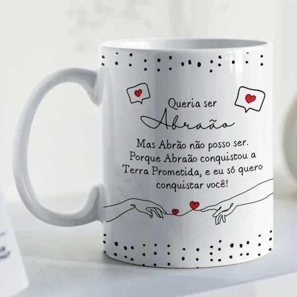 10 Designs de Caneca com Cantadas Cristãs em JPG