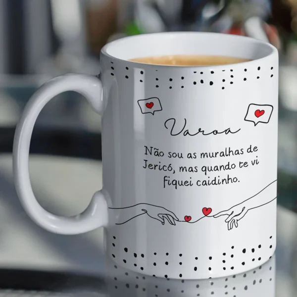10 Designs de Caneca com Cantadas Cristãs em JPG