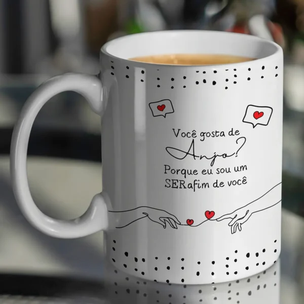10 Designs de Caneca com Cantadas Cristãs em JPG