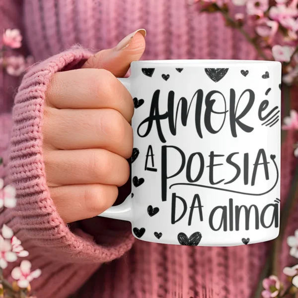 10 Designs Editáveis de Canecas para Dia dos Namorados