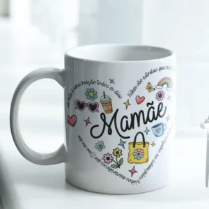 10 Designs Minimalistas para Canecas de Mães em JPG