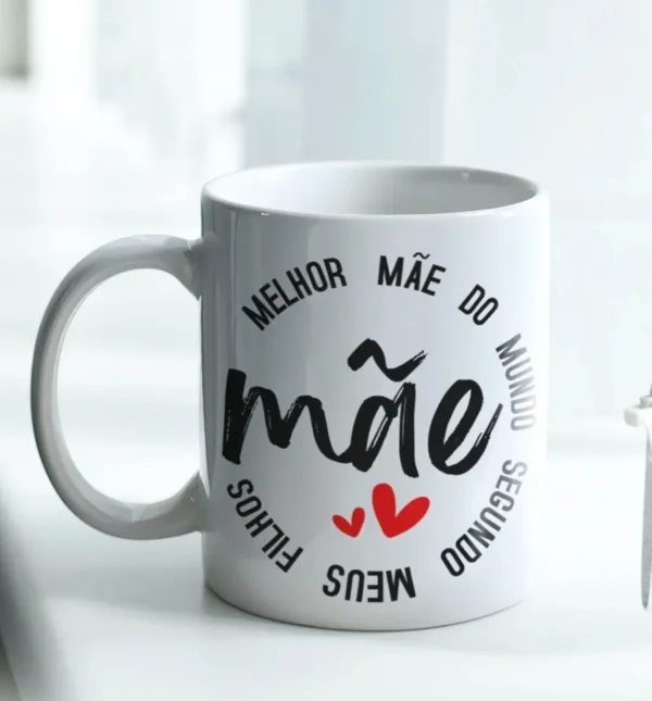 10 Designs Minimalistas para Canecas de Mães em JPG