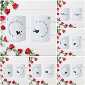 10 Designs Românticos para Canecas de Dia dos Namorados