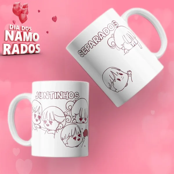 10 Designs Românticos para Canecas - Dia dos Namorados
