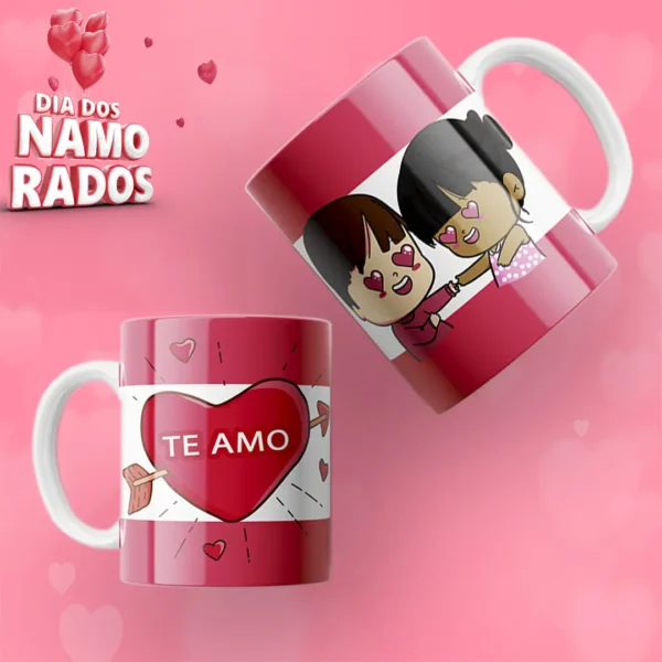 10 Designs Românticos para Canecas - Dia dos Namorados