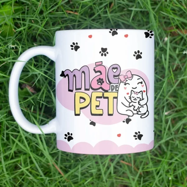 11 Artes para Caneca Dia das Mães Flork Editáveis