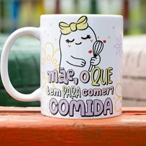 11 Artes para Caneca Dia das Mães Flork Editáveis
