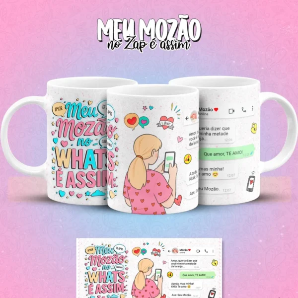 12 Designs Criativos Para Caneca Amorosa Arquivo Jpg 3