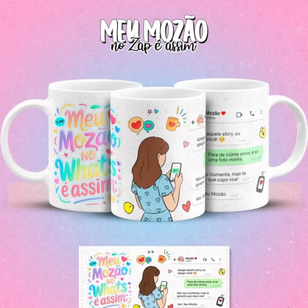 12 Designs Criativos Para Caneca Amorosa Arquivo Jpg 4