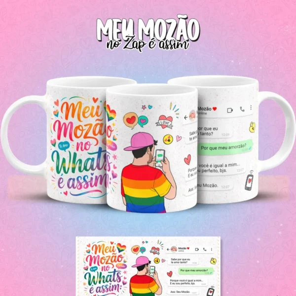 12 Designs Criativos Para Caneca Amorosa Arquivo Jpg 5