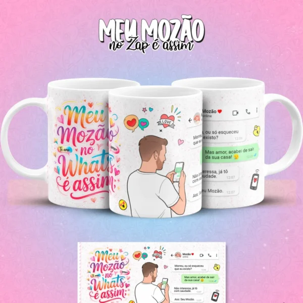 12 Designs Criativos Para Caneca Amorosa Arquivo Jpg