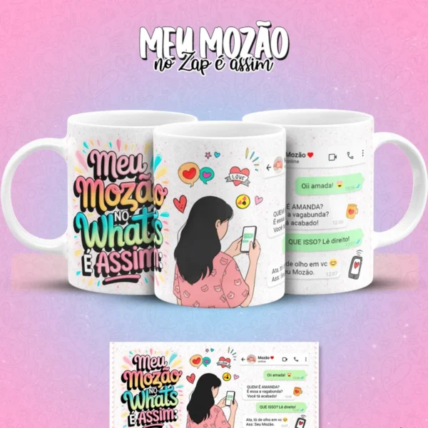 12 Designs Criativos Para Caneca Amorosa Arquivo Jpg 8