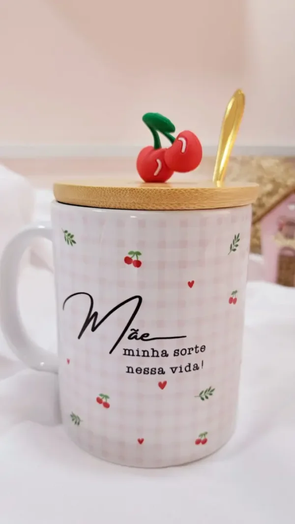 13 Artes Editáveis para Canecas de Dia das Mães
