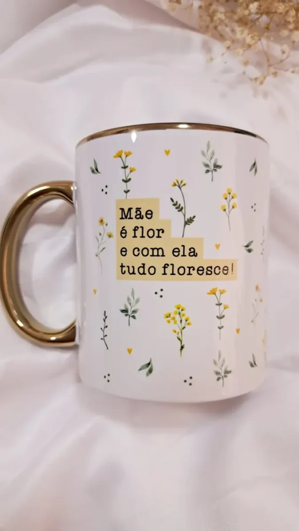 13 Artes Editáveis para Canecas de Dia das Mães