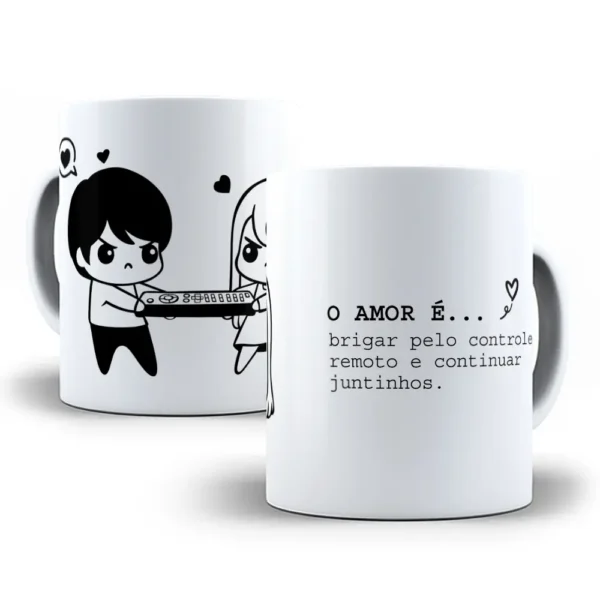 14 Designs de Canecas para Dia dos Namorados Editáveis