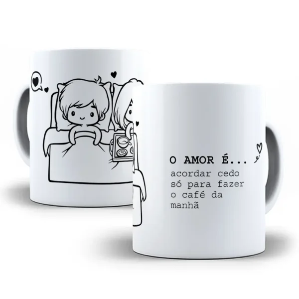 14 Designs de Canecas para Dia dos Namorados Editáveis