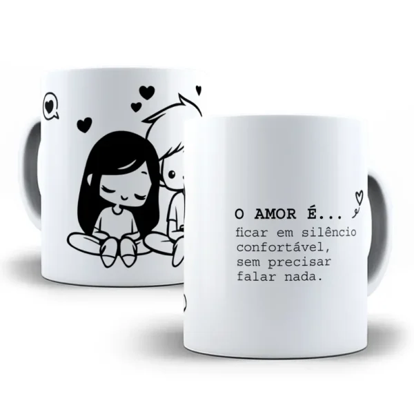 14 Designs de Canecas para Dia dos Namorados Editáveis