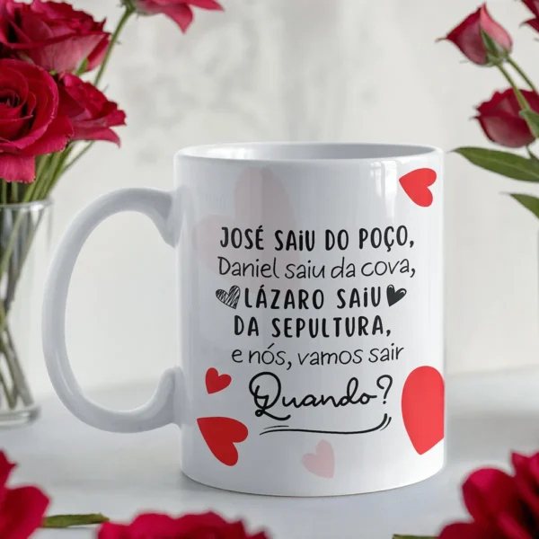 15 Artes de Caneca com Cantadas Cristãs para Namorados