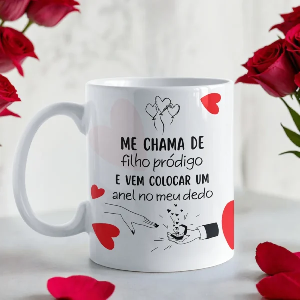 15 Artes de Caneca com Cantadas Cristãs para Namorados