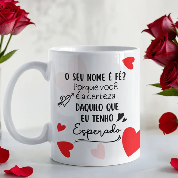 15 Artes de Caneca com Cantadas Cristãs para Namorados