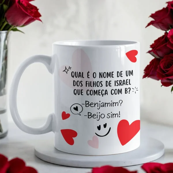 15 Artes de Caneca com Cantadas Cristãs para Namorados