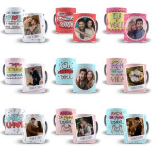 20 Artes Sublimação Caneca Dia Dos Namorados Editável Corel