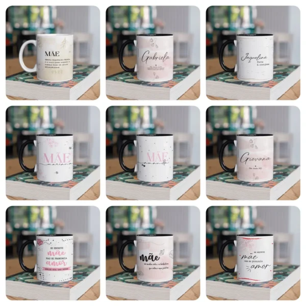 20 Designs Exclusivos para Canecas de Dia das Mães
