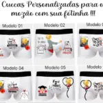 20 Designs para Cuecas com Frases Divertidas em Corel
