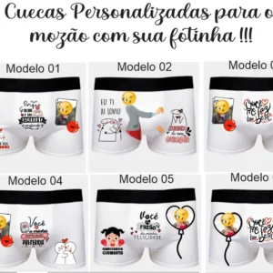 20 Designs para Cuecas com Frases Divertidas em Corel