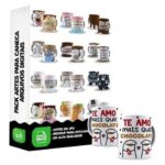 500 Artes Para Sublimação Caneca Pascoa Chocolate Em Jpg