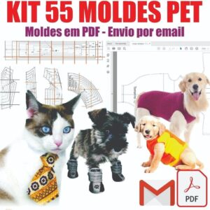 55 Modelos Roupinhas Cachorro Gato + Modelagem Cirurgica