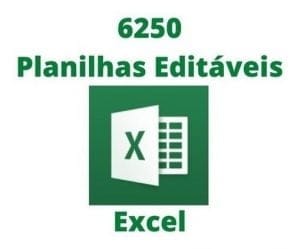 6250 Planilhas Excel 100% Editável + Apostilas E Tutoriais