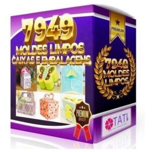 7949 Modelos De Caixas Para Silhouette Moldes Limpos O Maior