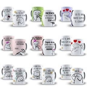 83 Artes Para Caneca Flork Bento Em Cdr E Png