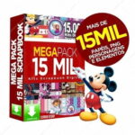 Arquivos Silhouette + De15 Mil Kits Digitais Scrapbook Artes