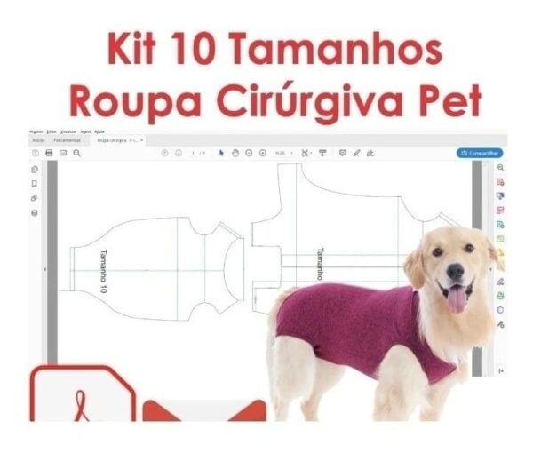 Kit 100 Moldes Pet Variados Em Pdf