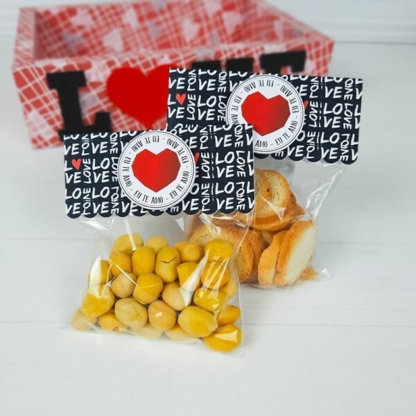 Kit Digital Cesta Love Dia Dos Namorados Personalizado 4