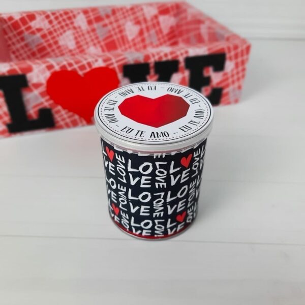 Kit Digital Cesta Love Dia Dos Namorados Personalizado 6