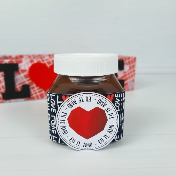 Kit Digital Cesta Love Dia Dos Namorados Personalizado 8