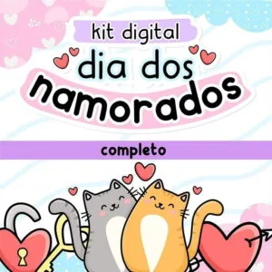Kit Digital Dia Dos Namorados Caneca Balinha Ilustrações Tag 25 Kit Digital Dia Dos Namorados Caneca Balinha Ilustrações Tag