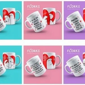 Pack Artes Para Canecas Dia Dos Namorados Flork Bento