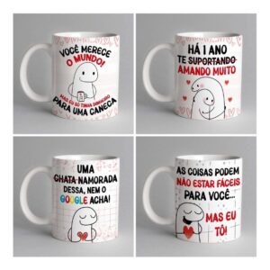 Pack Artes Para Canecas Dia Dos Namorados Flork Bento Cake