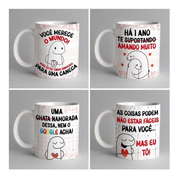 Pack Artes Para Canecas Dia Dos Namorados Flork Bento Cake