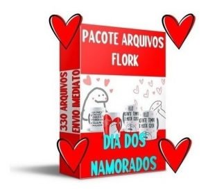 Pack Artes Sublimação Bento Flork Dia Dos Namorados