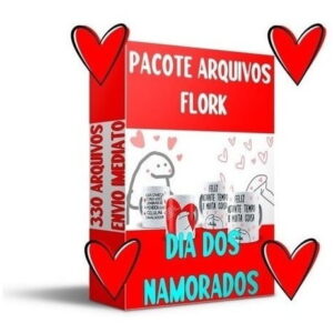 Pack Artes Sublimação Bento Flork Dia Dos Namorados