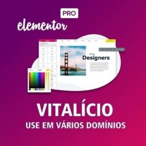 Plugin Elementor Pro + Sem Limites De Domínios + Envio Agora