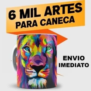 Super Packs 6.000 Artes Estampas P Estampar Sublimar Canecas