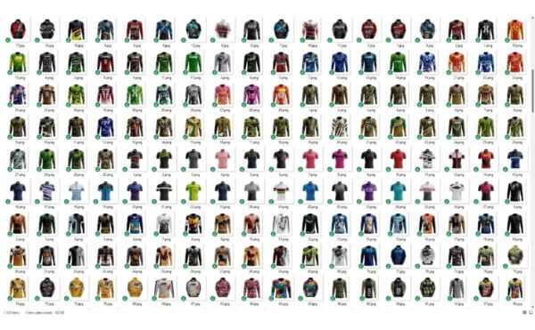Ultra Pack Sublimação +1000 Vetores Camisa Esportes